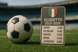 scudetto 2025 2026 le quote e i favoriti